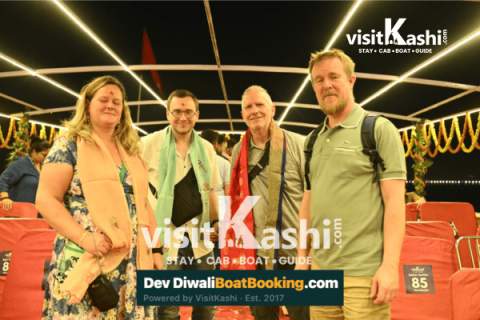 Luxury Cruise - Dev Deepawali boat booking Varanasi