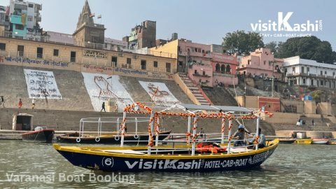 Light & Decorated Boat - Dev Deepawali boat booking Varanasi