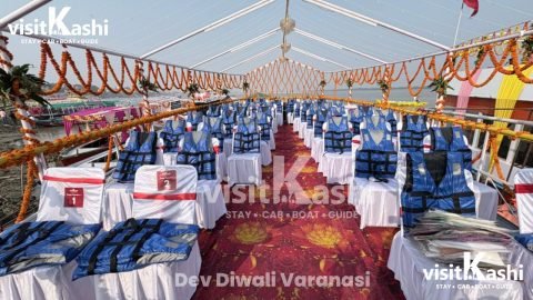 Bajra Boat - Dev Deepawali boat booking Varanasi